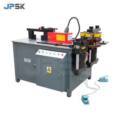Bộ xử lý thanh cái với việc cắt, đấm, uốn cong